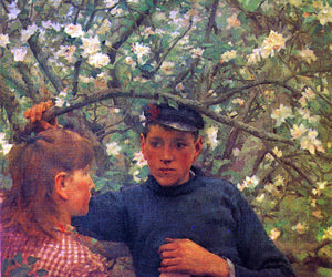  Henry Scott Tuke The Promise - Art Print