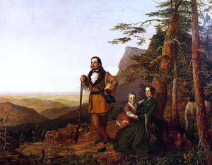  William S Jewett The Promised Land - The Grayson Family - Art Print