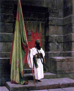  Jean-Leon Gerome The Prophet's Standard (also known as The Standard Bearer) - Art Print