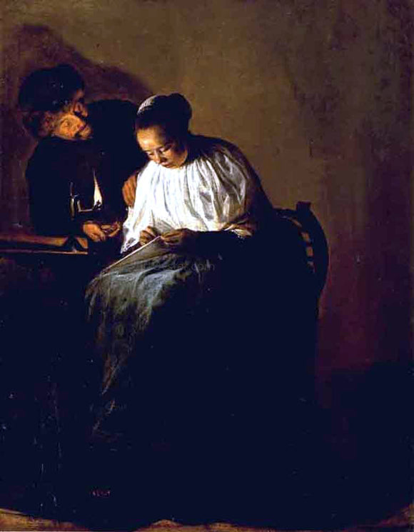  Judith Leyster The Proposition - Art Print