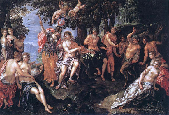  Hendrik De Clerck The Punishment of Midas - Art Print
