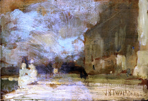  John Twachtman The Quai, Venice - Art Print