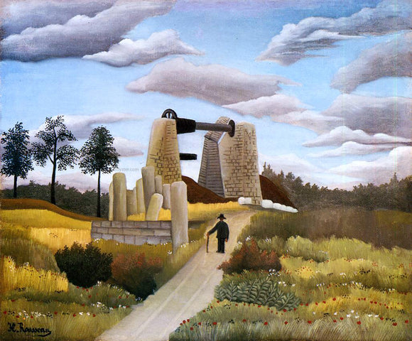  Henri Rousseau Quarry - Art Print