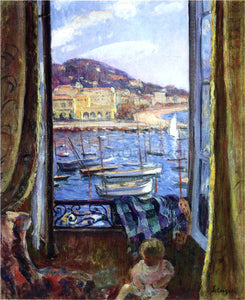  Henri Lebasque A Quay at St Pierre in Cannes - Art Print