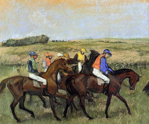  Edgar Degas The Racecourse - Art Print