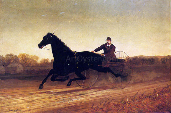  Nicholas Scott Leighton The Racing Sulky - Art Print