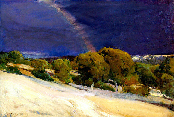  Joaquin Sorolla Y Bastida The Rainbow - Art Print