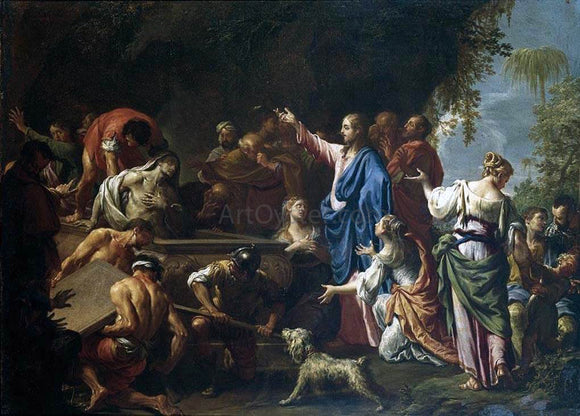  Francesco Trevisani The Raising of Lazarus - Art Print