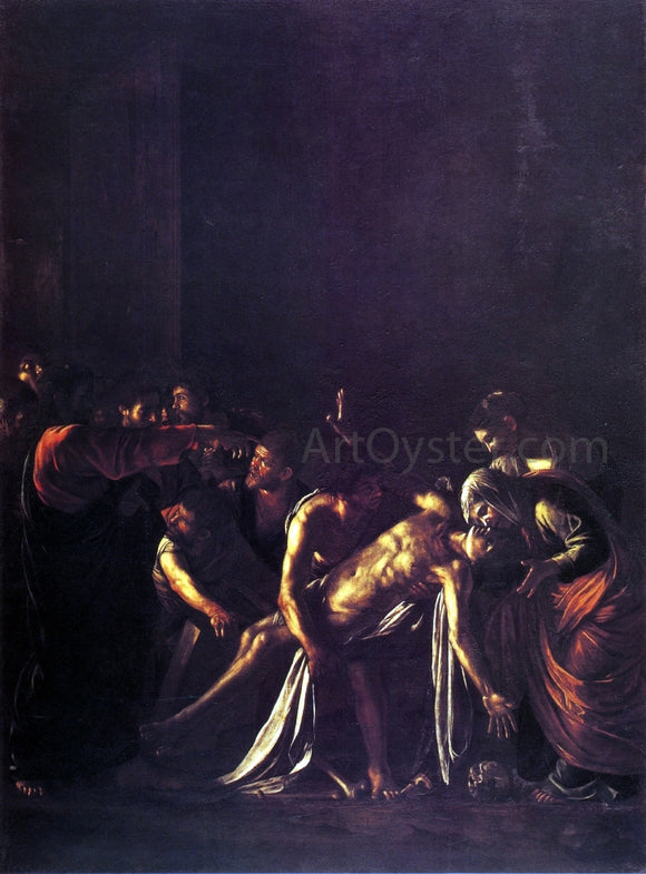  Caravaggio The Raising of Lazarus - Art Print