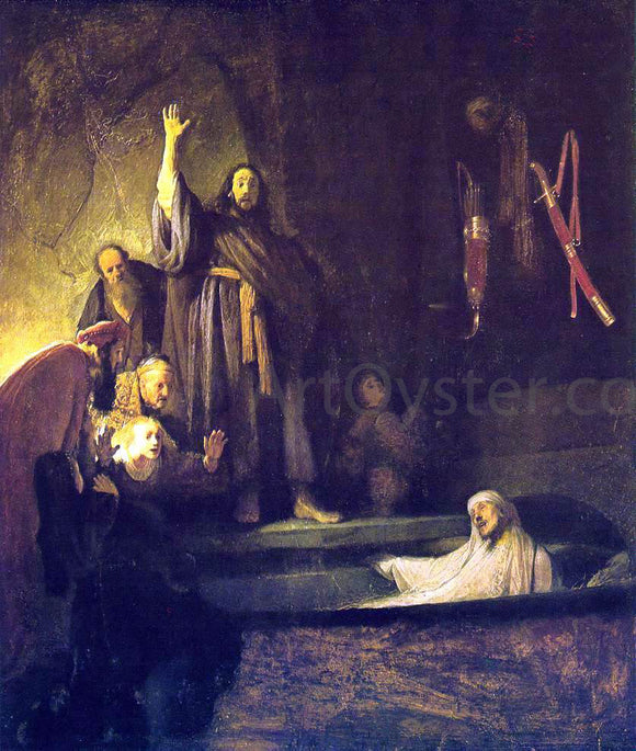  Rembrandt Van Rijn The Raising of Lazarus - Art Print