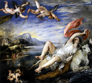  Peter Paul Rubens The Rape of Europa - Art Print