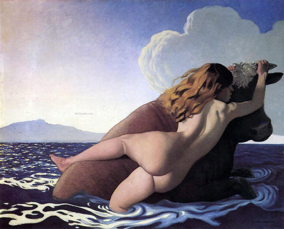  Felix Vallotton The Rape of Europa - Art Print