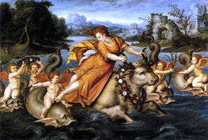  The Elder Jean Cousin The Rape of Europa - Art Print