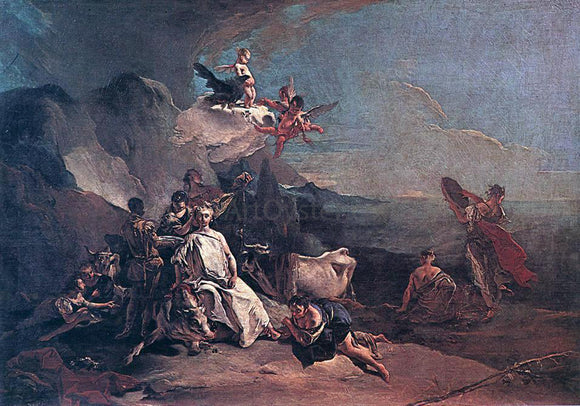  Giovanni Battista Tiepolo The Rape of Europa - Art Print