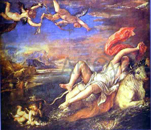  Titian The Rape of Europe - Art Print