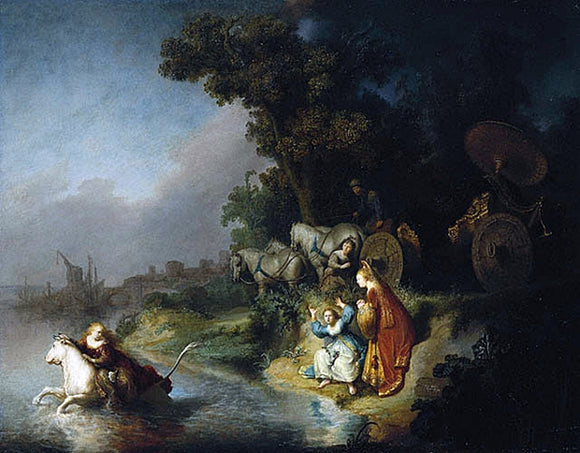  Rembrandt Van Rijn The Rape of Europe - Art Print