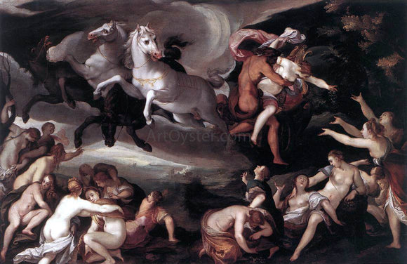  The Elder Joseph Heintz The Rape of Proserpina - Art Print