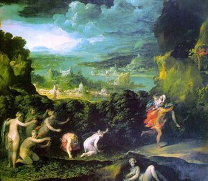  Niccolo dell' Abbate The Rape of Proserpine - Art Print