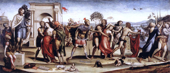  Il Sodoma The Rape of the Sabine Women - Art Print