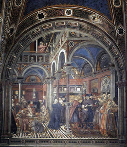  Domenico Di Bartolo The Rearing and Marriage of Female Foundlings - Art Print