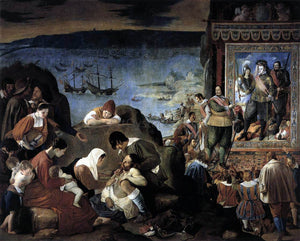  Fray Bautista Maino The Recapture of Bahia in 1625 - Art Print