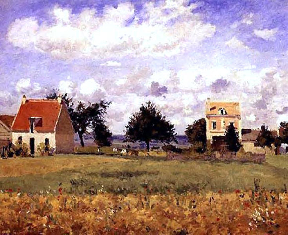  Camille Pissarro The Red House - Art Print