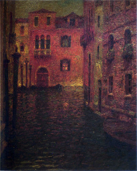  Henri Le Sidaner The Red Palace - Art Print