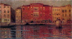  Henri Le Sidaner The Red Palace in Venice - Art Print