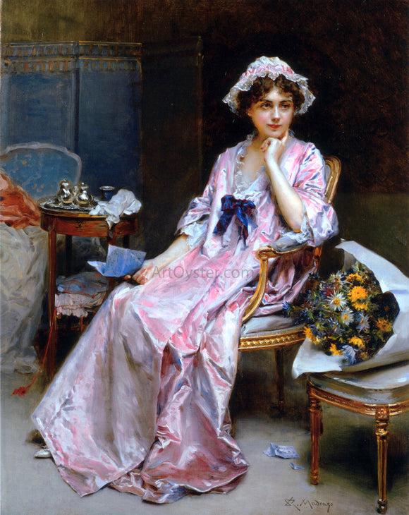  Raimundo de Madrazo Y Garreta The Reluctant Mistress - Art Print