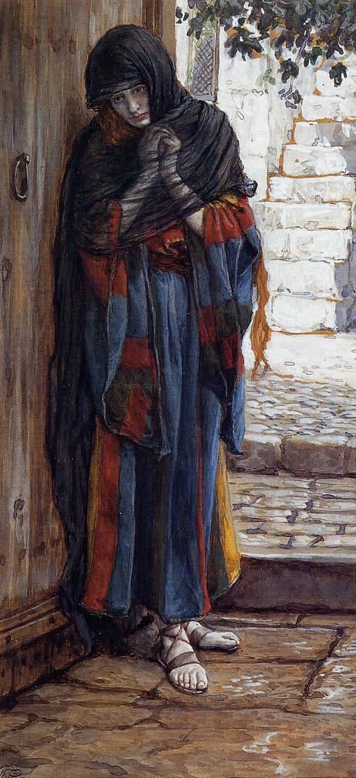  James Tissot The Repentant Magdelene - Art Print