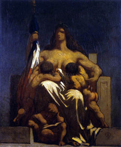  Honore Daumier The Republic - Art Print