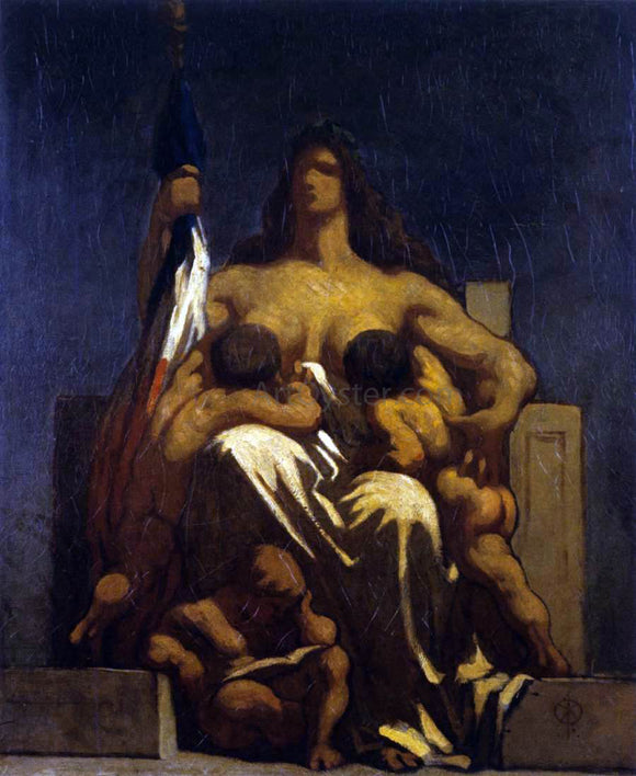  Honore Daumier The Republic - Art Print