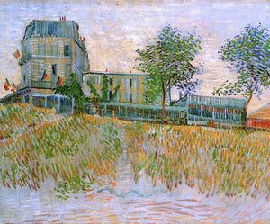  Vincent Van Gogh The Restaurant de la Sirene at Asnieres - Art Print