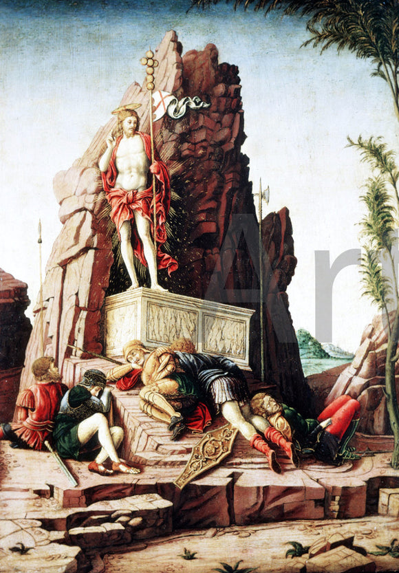  Andrea Mantegna The Resurrection - Art Print