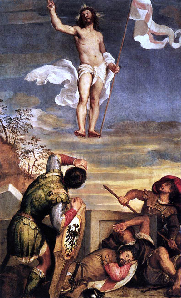  Titian The Resurrection - Art Print