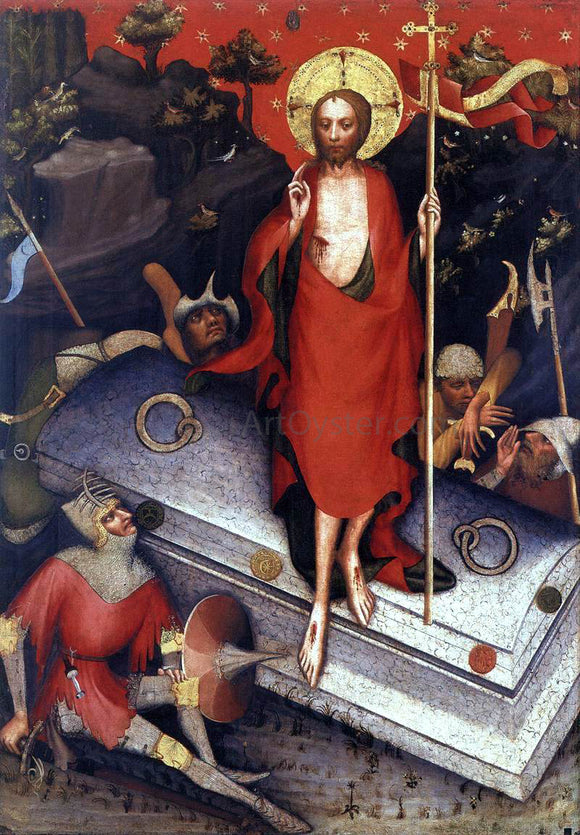  Master Trebon Altarpiece The Resurrection - Art Print