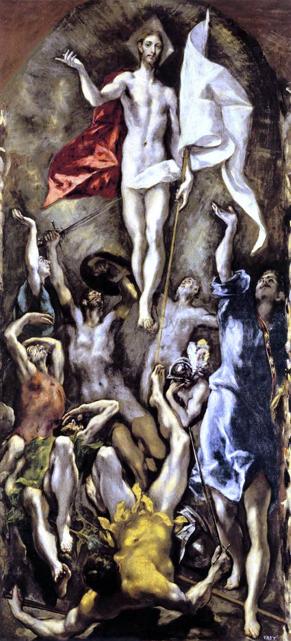  El Greco The Resurrection - Art Print