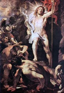  Peter Paul Rubens The Resurrection of Christ  (central panel) - Art Print