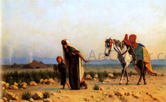  Gustave Rodolphe Boulanger The Return - Art Print