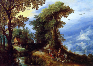  The Elder Jan Bruegel The Return from the Hunt - Art Print