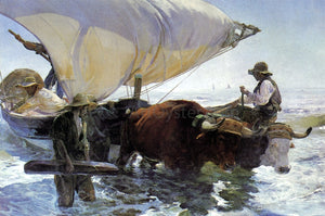  Joaquin Sorolla Y Bastida The Return of the Catch - Art Print