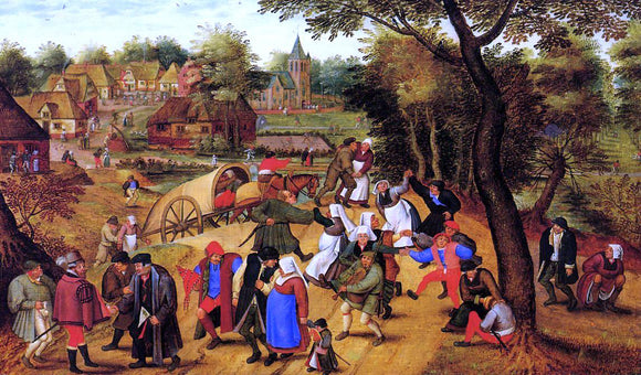  The Younger Pieter Bruegel The Return of the Fair - Art Print