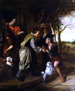  Jan Steen The Return of the Prodigal Son - Art Print