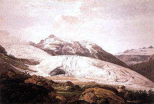  William Pars The Rhone Glacier and the Source of the Rhone - Art Print