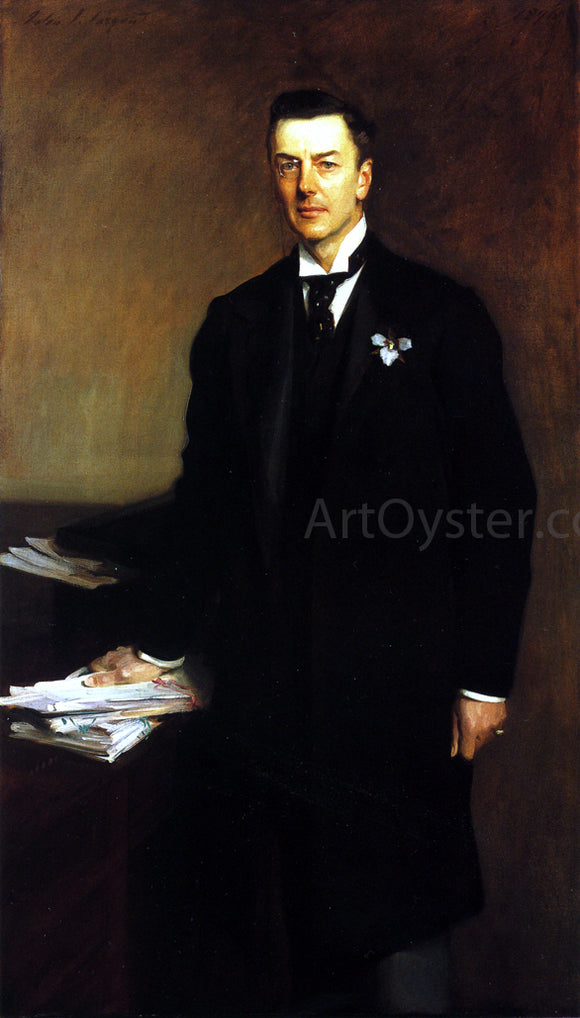  John Singer Sargent The Right Honourable Joseph Chamberlain - Art Print