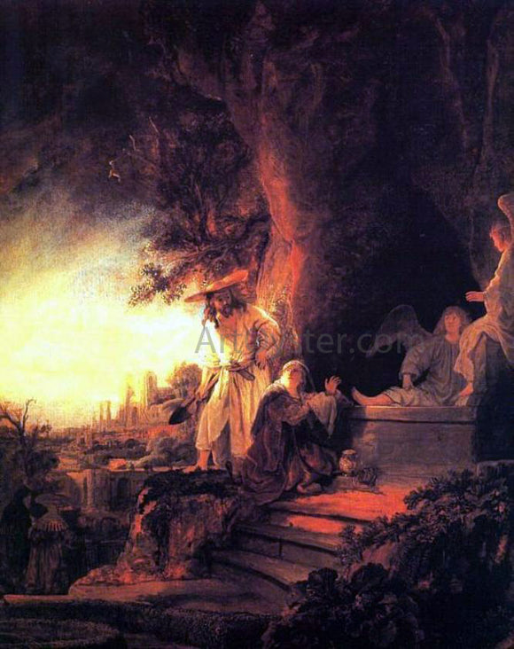  Rembrandt Van Rijn The Risen Christ Appearing to Mary Magdalen - Art Print