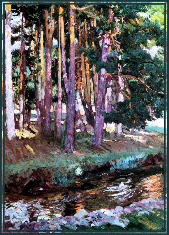  Joaquin Sorolla Y Bastida The River la Reina Valsain - Art Print