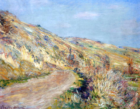  Claude Oscar Monet The Road to Giverny - Art Print