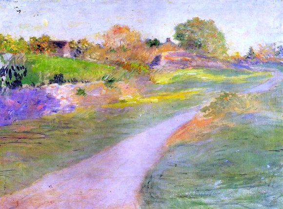  Julian Alden Weir The Road to No-Where - Art Print