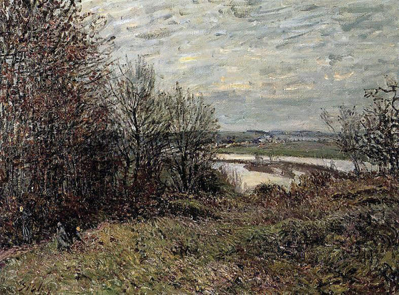  Alfred Sisley The Roches-Courtaut Wood, near By - Art Print
